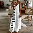 thumbnail image 4 of Ska Robe Sans Manches à Carreaux Concept v1 Robe sexy pour Femmes Vêtements d'Été Robes d'Été Femmes 2024, 4 of 5
