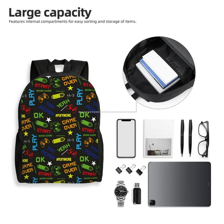 backpack fit for 15.6 gaming laptop MATEIN 18 inch with Thick Padded Laptop Compartment travel essentials NUBILY Laptop Backpack 17 Inch