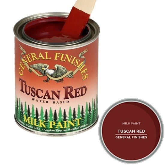 Tuscan Red, General Finishes Milk Paint, Pint