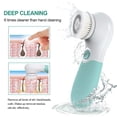 thumbnail image 3 of Facial Cleansing Brush Electric Facial Exfoliating Massage Brush with 3 Cleanser Heads and 2 Speeds Adjustable for Deep Cleaning, Removing Blackhead, Face Massaging, 3 of 7