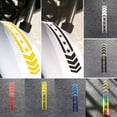 thumbnail image 4 of Car Motorcycle Reflective Arrow Decals Rim Stripe Wheel On Mudguard Tape Stickers, 4 of 7