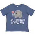 thumbnail image 3 of Inktastic My Great Uncle Loves Me Boys or Girls Toddler T-Shirt, 3 of 5