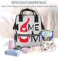 thumbnail image 5 of Fuzoiu Gnome Home With A Cute Gnome Print Diaper Bag Backpack,Baby Essentials Travel Tote,Multi function Waterproof Diaper Bag, Travel Essentials Baby Bag - Unisex, 5 of 6