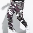 thumbnail image 5 of Styesk Men's Pants Men's Pocket Drawstring Casual Youth Versatile Sports Oversized Pants, 5 of 5