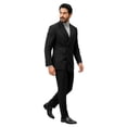 thumbnail image 3 of Men’s Double Breasted Peak Lapel 2 Piece Suit Set, Slim Fit Dress Suit, 3 of 4