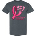 thumbnail image 3 of Inktastic Breast Cancer Awareness Ribbon and Butterflies T-Shirt, 3 of 5