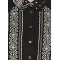thumbnail image 4 of Pinko Bandana Print Button-Down Shirt With Adjustable Hem (Women's), 4 of 5
