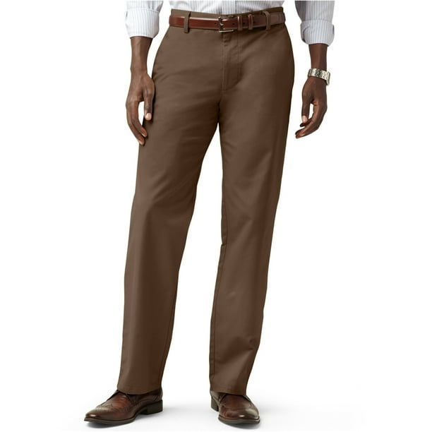 Dockers Clean Casual Chino Pantalones para Hombre, Marrón, 32W x 32L Dockers chino