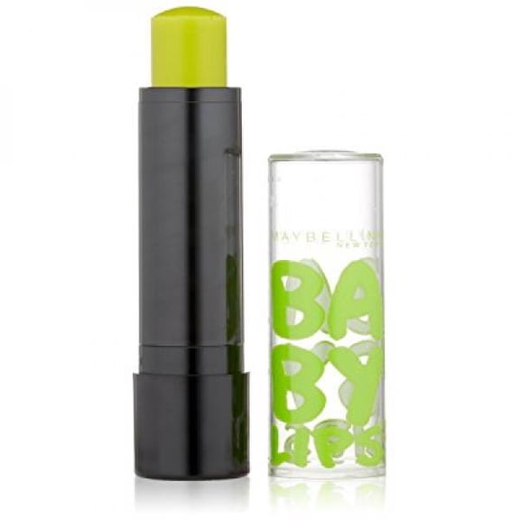 maybelline new york baby lips balm electro, minty sheer, 0.15 ounce