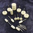 thumbnail image 3 of 200 PCS Wool Polishing Wheel, Polishing Pad Polishing Wheel with Metal Shank for Dremel Rotary Tools Accessories, 3 of 4