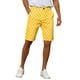 thumbnail image 4 of Pantalones cortos de hombre INSPIRE CHIC con lunares, pantalones chinos de verano para golf, frente plano, 30 amarillo, 4 of 6