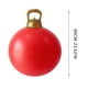 thumbnail image 3 of Globo Bola inflable navideña de 60 cm para decoración navideña exterior, ideal para árbol y jardín. Color rojo. 1 unidad. JASKFLY, 3 of 9