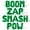 Green, variant on Letter Balloons - BOOM ZAP SMASH POW 16" Inch Alphabet Letters Foil Mylar Balloon Birthday Party Banner (Purple)