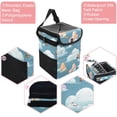 thumbnail image 2 of Cloud Mini Trash Can for Car: Foldable, with Lid, Leak-Proof, and Hanging Storage Bag, 2 of 6