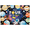 1A, variant on Outer Space Themed Colorful Banner with Astronaut Planets and Stars Reach Four for the Stars Party Decoration Backdrop Photography Props Kids Birthday Party Decor Background