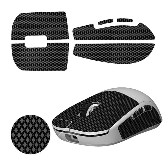 Hotline Games Mouse Grip Tape for Pulsar X2 Wireless, Argyle Pattern, 1 Pack