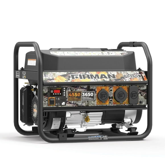 FIRMAN Power Equipment Camo 4450/3550 Watt Gas Powered Portable Generator P03609