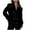Black, variant on Lovskoo 2024 Women's Shiny Sequin Open Front Blazer Coat Lapel Long Sleeve Sparkly Cardigan Jacket Pink