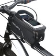 thumbnail image 2 of Bolsa de tubo superior de bicicleta Bolsa de manillar de bicicleta Bolsa de viga de bicicleta Bolsa RZAHUAHU Bolsa de bicicleta, 2 of 7