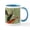 White/Blue Inside, variant on CafePress - Zen Japanese Koi Fish Mugs - 11 oz Ceramic Mug - Novelty Coffee Tea Cup