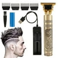 thumbnail image 3 of Tondeuse à Cheveux Professionnelle pour Hommes, Rasoir, Tondeuses, Machine, Sans Fil, Barbe, Électrique, 3 of 11