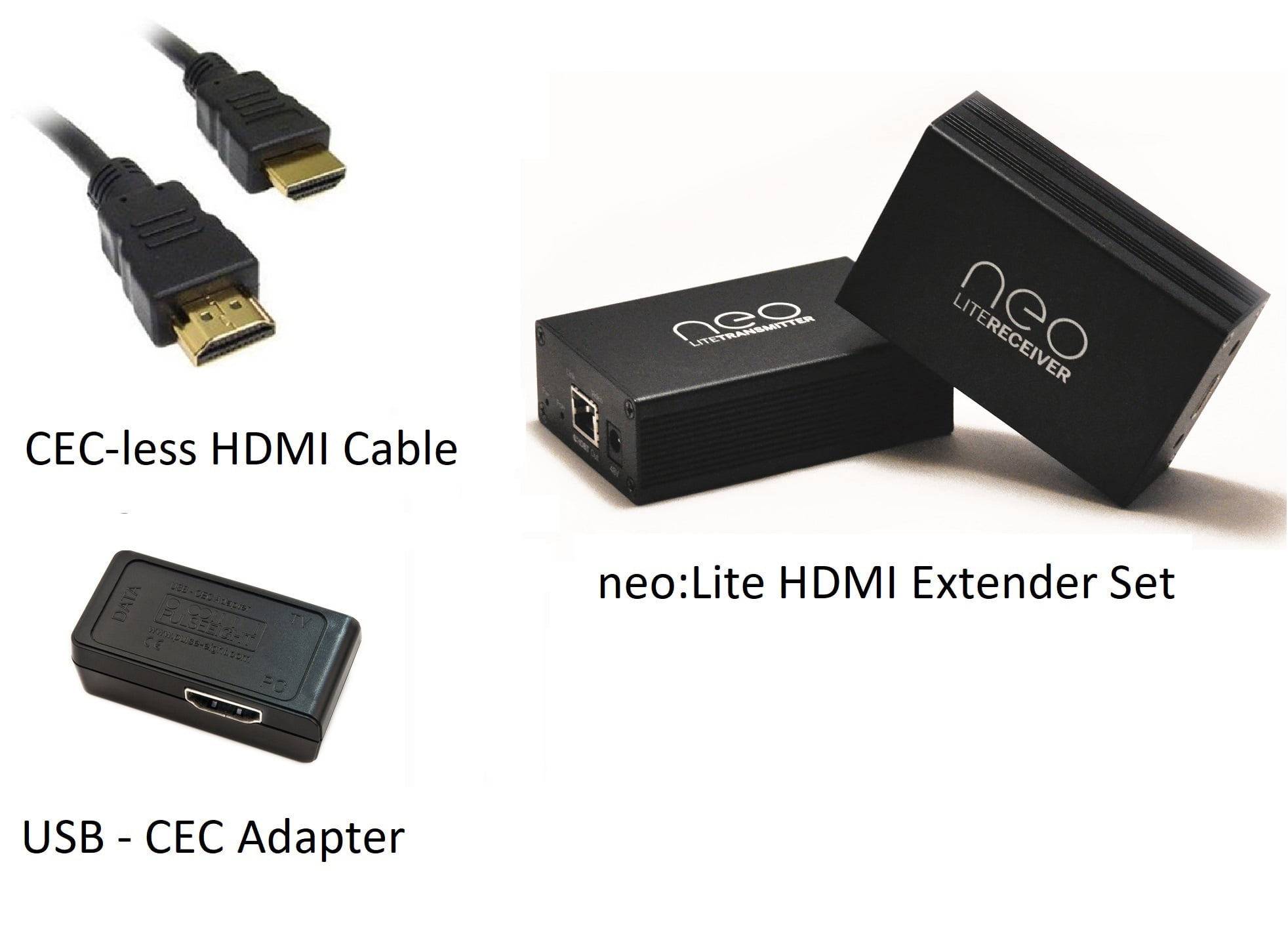 ZOOM NEO:Lite Extender Set Operational Time Bundle with CEC USB Adapter and CEC Less - Walmart.com