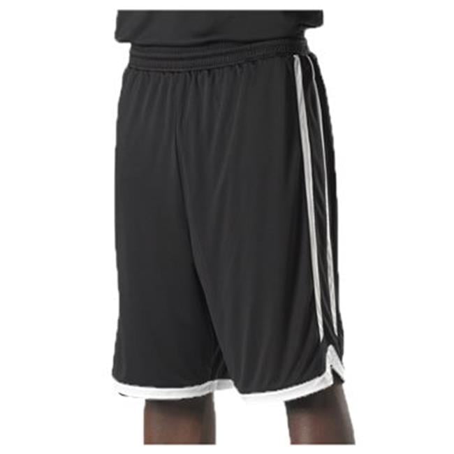 Alleson Athletic B07285536 Youth Reversible Basketball Shorts, Maroon