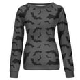 thumbnail image 4 of Enjoytime Women's Halloween Sweatshirts Trendy Printed Long Sleeve Pullover Tops Gothic Fall Plus Size Clothes 2025, 4 of 5