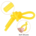 thumbnail image 4 of Uxcell Tennis Vibration Dampeners, 5 Pack Shock Absorber Racket String Damping, Yellow, 4 of 7