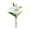 White, variant on Artificial Lilies Flowers, 1Pcs Fake Silk Flower Real Touch for Spring Easter Home Kitchen Wedding Bouquet Bulk Mother'S Gift Day Decorations(Pink)