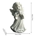 thumbnail image 2 of Desktop Ornament Fairy Tale Angel Sculpture Resin Bookcase Decoration Statue for Living Room Home Crafts Unique Interior, 2 of 5