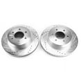 thumbnail image 2 of Power Stop Front Pair of Drilled and Slotted Brake Rotors JBR1754XPR, 2 of 4