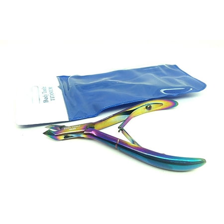 Spring Nipper - Body Toolz - 1/4 Jaw Titanium Cuticle Nipper- Double Spring BT8038