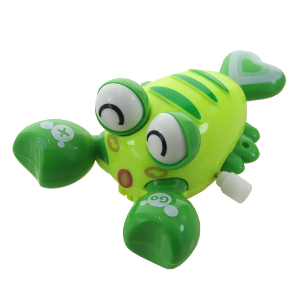 Mini Caterpillar Shape Clockwork Toy Plastic Kids Wind Up Toy Random Color 