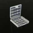 thumbnail image 2 of MasteelfCA 5 Pcs Boîte de Rangement Électronique AA / AAAA (Transparent), 2 of 6