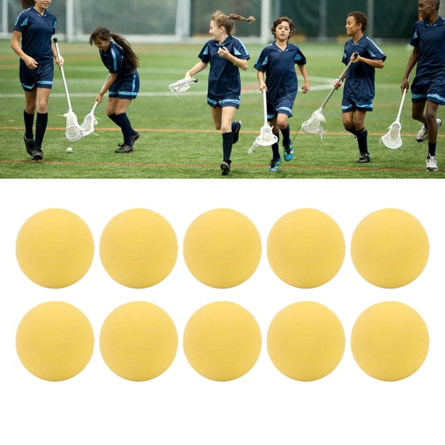 Juego de Pelotas de Lacrosse Pelotas de Masaje Elásticas Ligeras Pelota de Entrenamiento de PVC para Niños Principiantes ANGGREK Otros