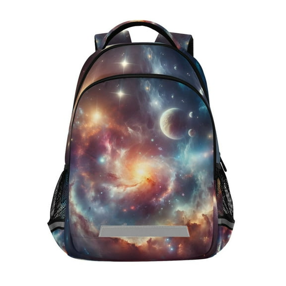 ALAZA Space Universe Backpack Elementary School Bag Bookbag Travel Rucksack