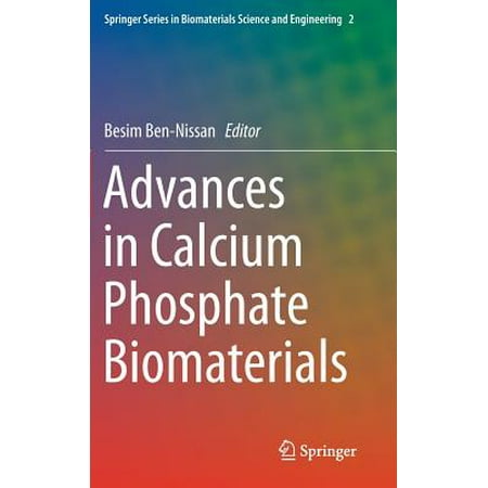 Advances In Calcium Phosphate Biomaterials Walmart Com