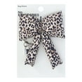 thumbnail image 2 of No Boundaries Women's Bag Charm, Leopard Puffer Bow, 2 of 6