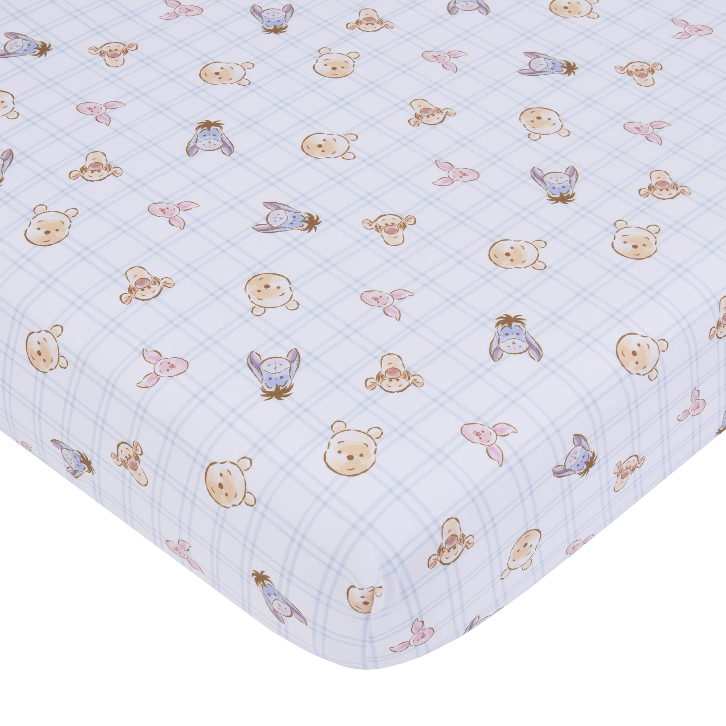 Winnie the Pooh Warm Wishes 3 Piece Crib Bedding Set, Infant, Unisex, Beige