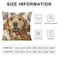 thumbnail image 5 of Happy Pillow Covers , Dog Cat Spring Home Farmhouse Holiday Colorful Decorative Throw Pillows for Home Sofa Couch Decoration, 5 of 5