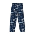 thumbnail image 4 of Kdxio Hawaii Palms Print Men's Sleep Pajama Pant Lounge Pants with Pockets, 4 of 8