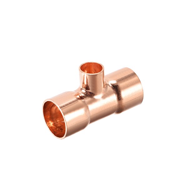 3 8 Inch X 3 4 Inch Copper Reducing Tee Copper Pressure Pipe Fitting For Plumbing Supply And Refrigeration Walmart Com Walmart Com