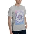 thumbnail image 2 of Bingfone Round Snow Merry Christmas Men'S Loose Fit Short-Sleeve Pocket T-Shirt, 2 of 7