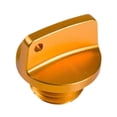 thumbnail image 3 of davian Motorcycles Engine Oil Filler Cap Transmission Tank Cover for Kawasaki Yellow, 3 of 8