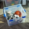thumbnail image 3 of IRIS 74 Qt Storage Box with Gasket Seal Lid- Heavy Duty Moving Containers with Tight Latch, 3Pk, 3 of 6