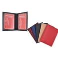 thumbnail image 2 of Slim Thin Leather Credit Card ID Mini Wallet Holder Bifold Driver's License Safe NEW COLORS, 2 of 8