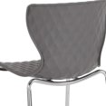 thumbnail image 5 of WYDK Ergonomic chairs available in a variety of colors，Contemporary Design Plastic Stack Chair,Modern,Office, living room, bedroom, for indoor use,Grey, 5 of 8
