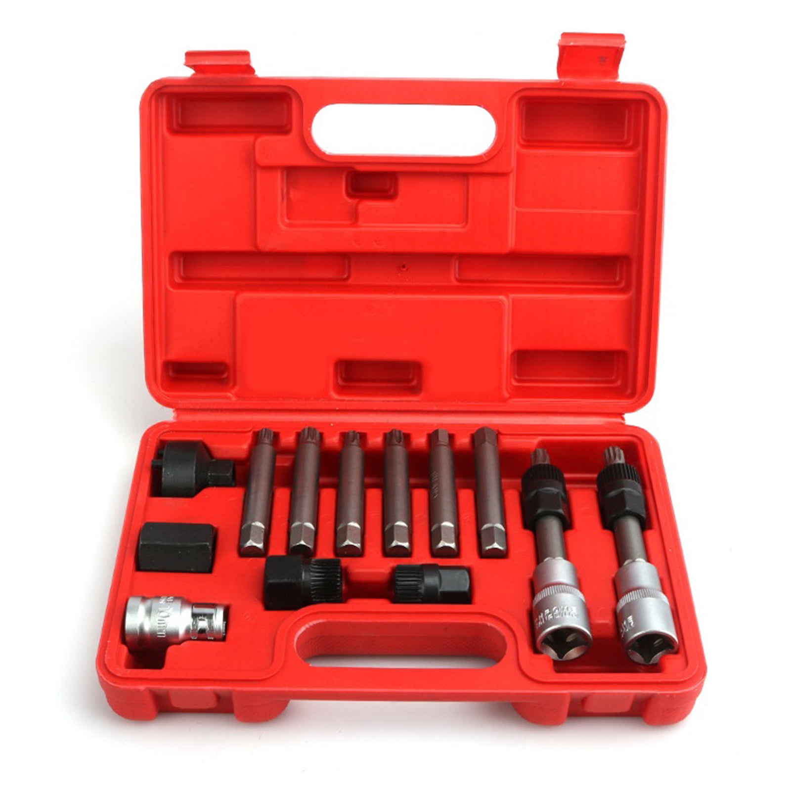 13 Pcs Alternator Pulley Tool Kit for w/ for Case Alternator Pulley Remo