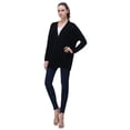 thumbnail image 3 of Richie House Women's Cardigan Sweater with Two Pockets RH2058-B-L, 3 of 7